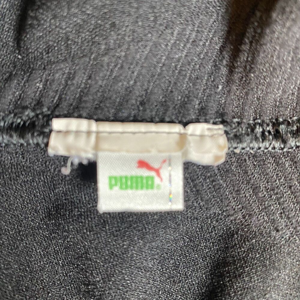 Puma Jacket Women's Size XL Black Full Zip Athleisure Sportwear Minimalist - Picture 5 of 6